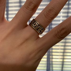 James Avery Faith Hope Love Ring